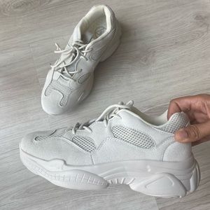 Stone chunky sneakers